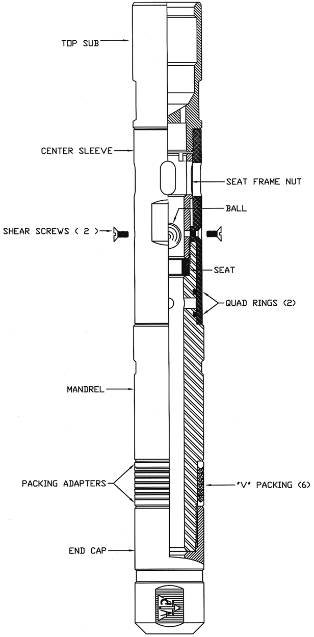 Templeton Test Plug with Equalizing Assembly (Seating Nipple)